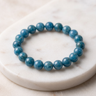 Natural Apatite 8mm Gemstone Bracelet